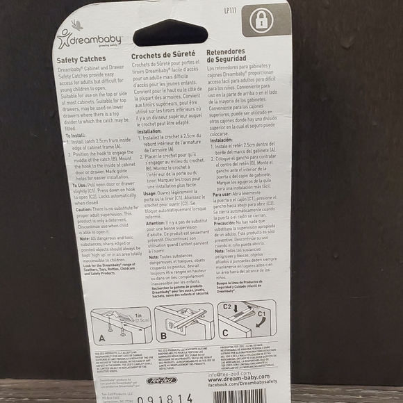 12/$30   BNIB safety catches - cabinet locks - Picture 3 of 5